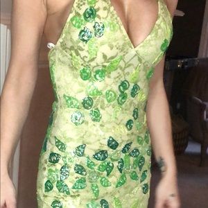 Hand painted one of a kind MIAMI dress! NeW